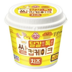 오뚜기 달걀하나톡넣는 쌀컵케이크 치즈, 60g, 5개