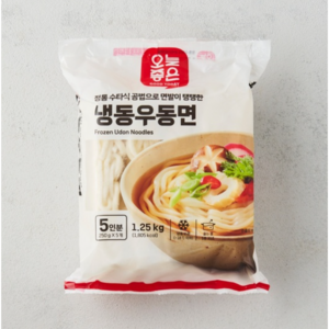 오늘좋은 냉동우동면, 1.25kg, 4개