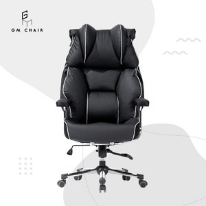 GM체어 광명의자 G700-PVC 가죽 컴퓨터 게이밍 사무 사무용 중역 PC방 책상 편한, 블랙