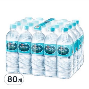 백산수, 500ml, 80개