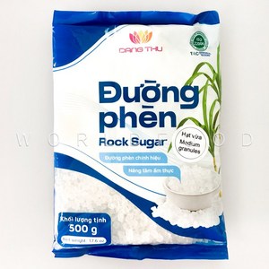 베트남 락슈가 설탕 작은입자 DUONG PHEN HAT WORLDFOOD, 500g, 1개