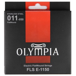 Olympia - Stainless Steel Flat Wound / 일렉기타 스트링 011-050 (FLS E-1150), *