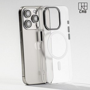 CRB 아이폰 메탈링 마그네틱 맥세이프 투명케이스