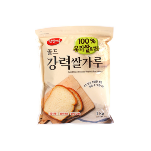 햇쌀마루 골드강력 쌀가루, 1kg, 4개