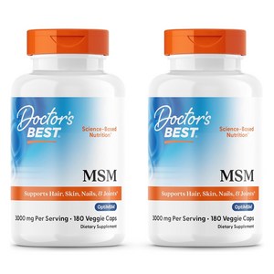 닥터스베스트 MSM 1000mg 베지 캡, 180정, 2개
