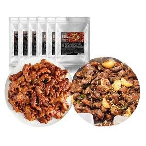 집콕집국 야식 술안주 세트 (직화무뼈불닭발3+마늘닭똥집3), 1개