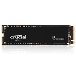 마이크론 Crucial P3 M.2 2280 NVMe SSD, 4096GB