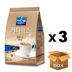 동서식품 맥스웰하우스 커피믹스 마일드 플러스 900g, 1개입, 3개