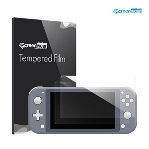1+1 닌텐도 스위치 라이트 고투명 액정보호필름, 강화유리(2매), 강화유리, 2개입