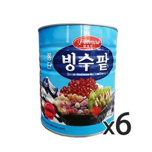 팥모아 빙수팥 골드 3kg 1박스 6개 팥빙수팥