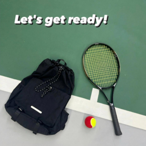 크림컴퍼니 나일론 백팩 테니스 가방