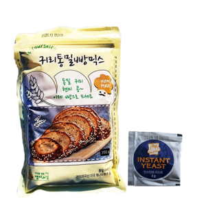 현미그린 귀리통밀빵믹스 350g, 6개