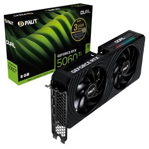 [PALIT] 지포스 RTX 5060 Ti DUAL D7 8GB 이엠텍