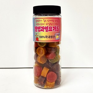 수제 올리고 펫푸드 한입 시리즈 과일요거트 230g, 1개