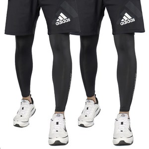 FOBEL 1+1 실리콘밴드 쿨다리토시 레그워머, 블랙+블랙, 2개