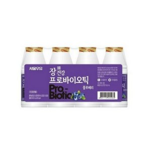 서울우유 장건강 프로바이오틱 블루베리 150ml x 8개, 16개