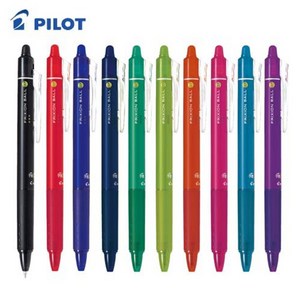 파이롯트 프릭션 볼 노크 0.7mm 낱개 지워지는펜, 블루블랙