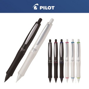 PILOT 파이롯트 닥터그립샤프 풀블랙 퓨어화이트 0.5mm, HDGFB-80R-B 블랙