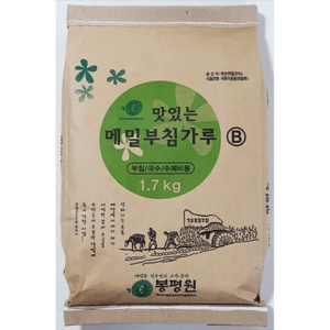 봉평원 맛있는 메밀부침가루, 1.7kg, 2개