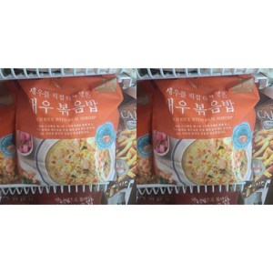 피코크 새우볶음밥 (210g x 5입) 1050g 총 두봉지 냉동, 2개, 1.05kg