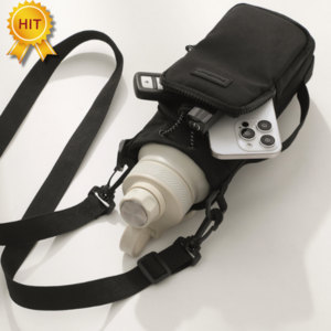 또와홈 스탠리 호환용 텀블러가방 텀블러백 텀블러파우치 텀블러꾸미기, 1개, 블랙