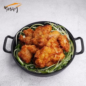 정진푸드 먹태시대 돼지 후라이드 양념갈비맛 1kg, 1개