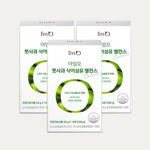 [3개 세트] 아임오 풋사과 식이섬유 밸런스 25G 42포, 350g, 3개