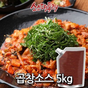 곱창소스 5kg, 1개