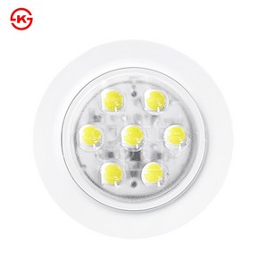 LED 2인치 가구 매입등 2W KS인증, 9666.주광색(흰색빛), 1개