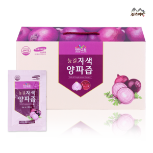 무농약 직접 재배 100% 자색양파즙 80ml 30포, 2400ml, 1개