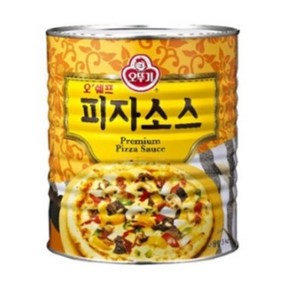 오뚜기 오쉐프 피자소스, 3kg, 5개