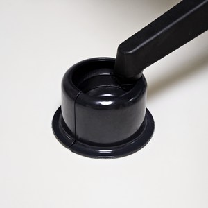[다치지마 의자휠가드] 의자 바퀴 커버 반려동물 끼임 방지 꼬리끼임 방지 어린이 부상 방지, 1세트, 차콜 그레이