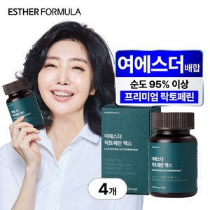 여에스더 락토페린 맥스, 30정 x 4박스, 30정, 4개