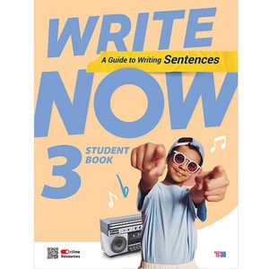 Write Now 3 YBM 초등영어 쓰기 책 교재
