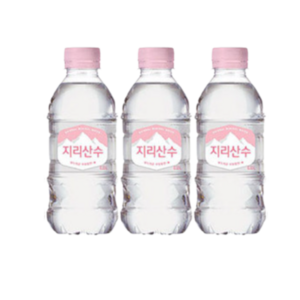 지리산수 핑크 에디션 생수, 330ml, 80개