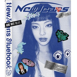 [정품포카증정+멤버선택] 뉴진스 앨범 New Jeans Bluebook 블루북, 03.혜인+특전포카