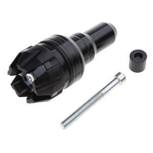 10mm 오토바이 CNC 프레임 슬라이더 충돌 패드 낙하 보호기 가드 Yamaha MT09 MT 09 보호 슬라이더 C 엔진 C, 검은색, 1개