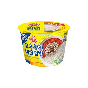 오뚜기 컵밥 고추참치마요덮밥, 280.5g, 6개