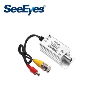 씨아이즈 SC-MVTP1001 1채널 전원중첩 영상전송장치 송신기 TX 단품 (SeeEyes), 1개