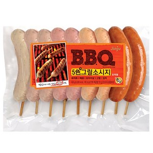 진주 BBQ 5색 그릴 소시지 630g, 1개