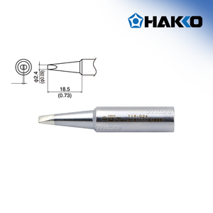 HAKKO T19-D24 인두팁 FX-601 FX-8805, 1개