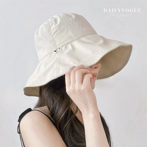 데일리보그 자외선차단 챙넓은 바스락 생활방수 벙거지모자