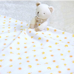 오즈맘 순면거즈 유아동 여름 가제블랭킷, 옐로우