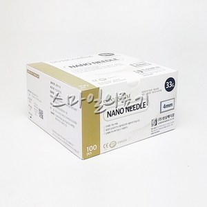 NEEDLE - 성심 나노니들 나노주사바늘 주사침 33G 34G, 1개, 34g 4mm