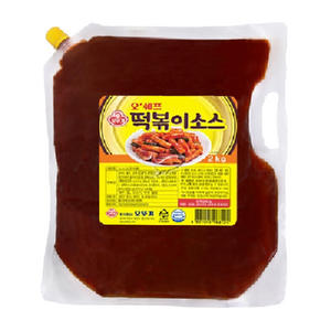 오뚜기 오쉐프 떡볶이소스, 2kg, 1개