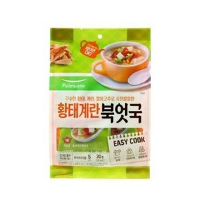 풀무원 간편국 황태계란북엇국, 30g, 6개