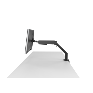 FlexiSpot 내하중 12KG 장력 조절 최대36인치 고중량 싱글 모니터암 사무실 게이밍 모니터거치대 스탠드암, 블랙, 1개