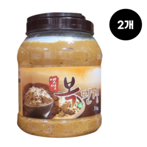 옛맛 복된장, 3kg, 2개