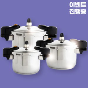 리빙앤웍스 프리미엄 풀스테인리스 압력밥솥, 2.2L