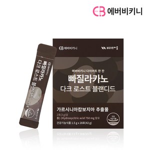 에버비키니 빠질라카노 다크로스트 블랜디드 다이어트커피, 42g, 1개